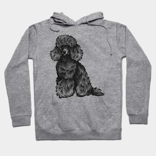 Poodle hoodie hot sale